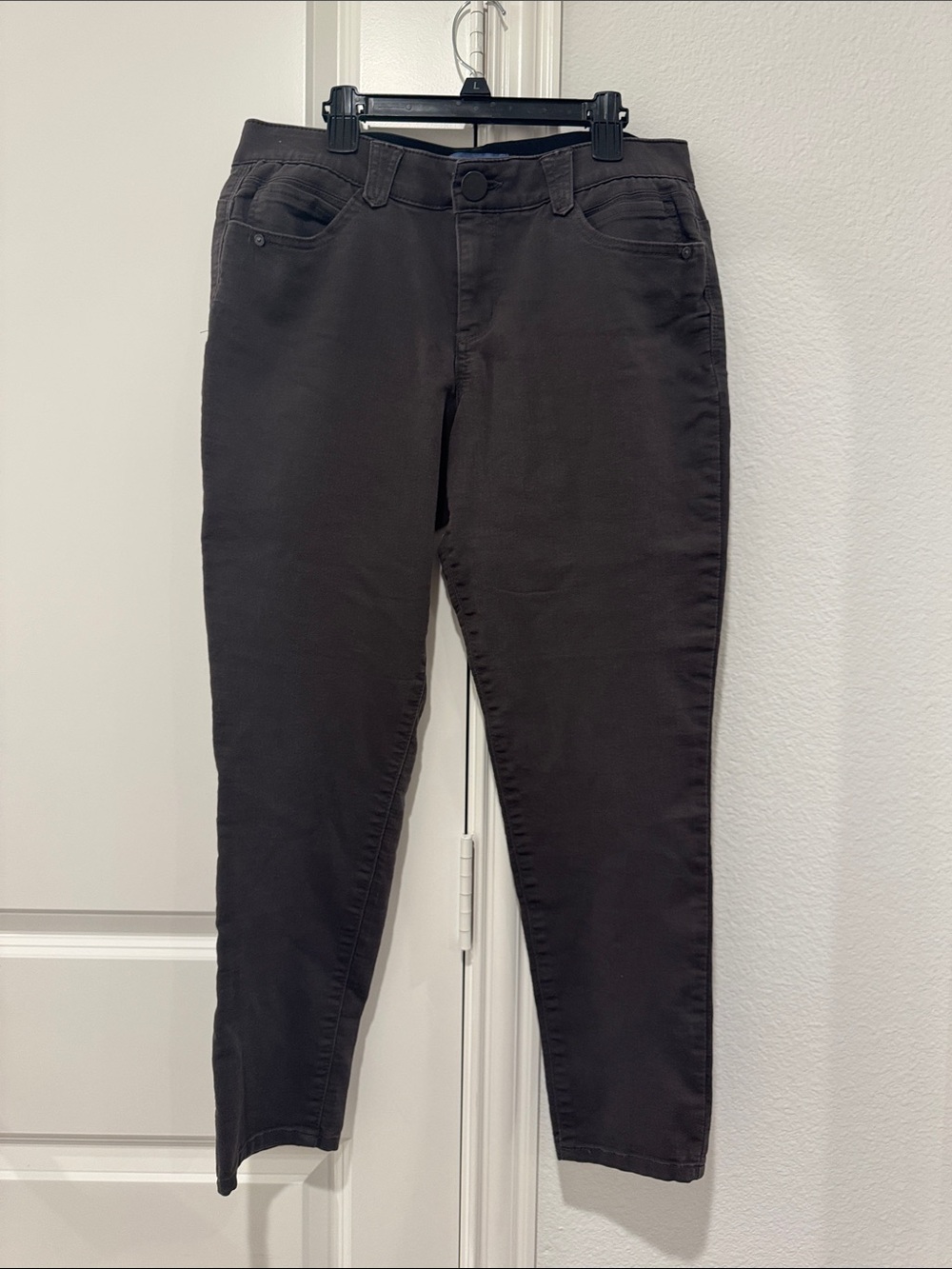 Democracy Skinny Jeans in Dark Brown